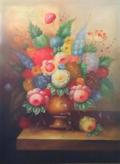 661-T3 | 91cm x 122cm | fleurs 